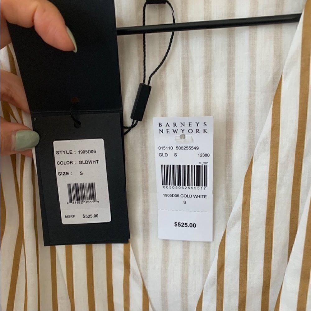 Robert Rodriguez Mariel Striped Midi Sundress, NWT From Barney’s New York - Picture 2 of 16
